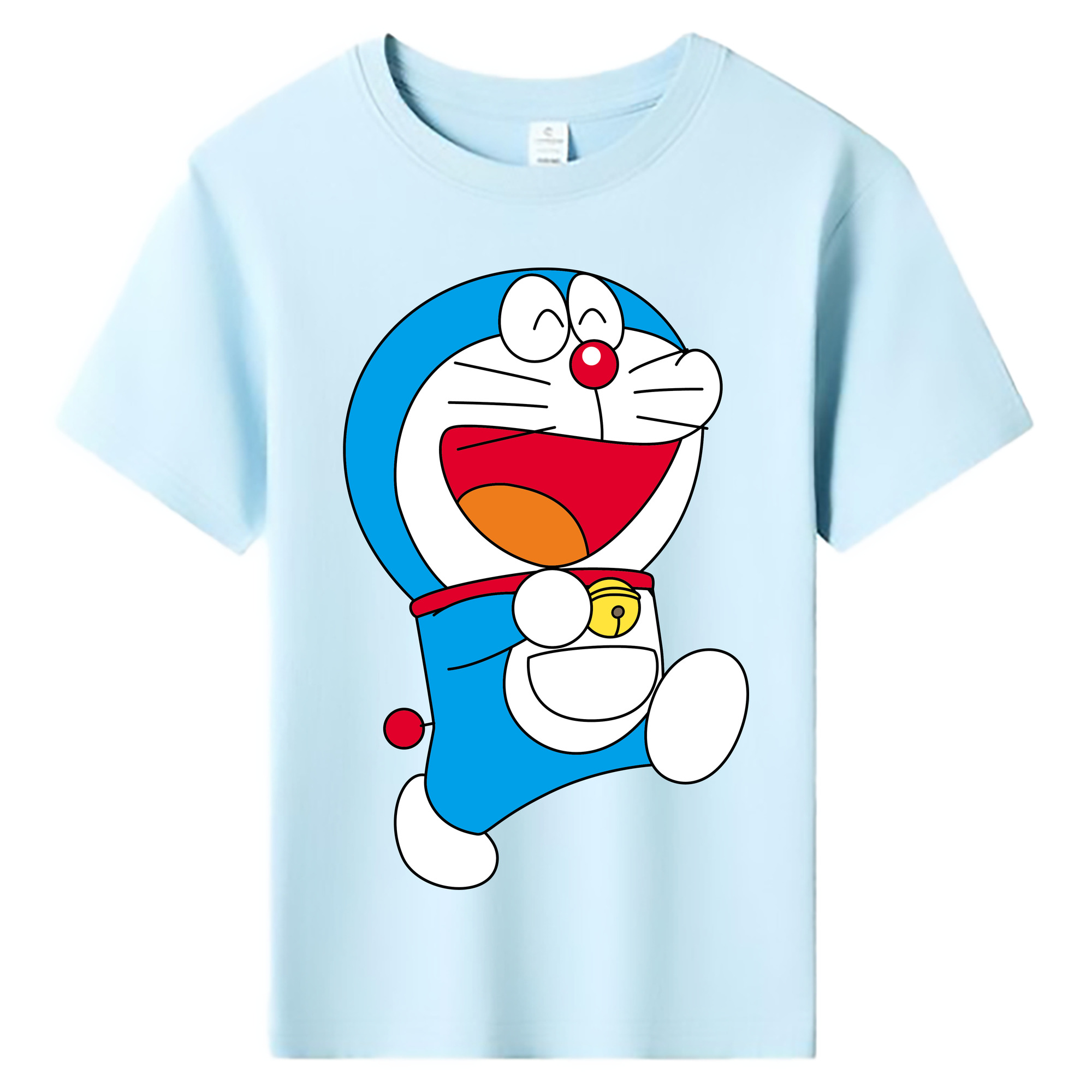 （画像用） ドラえもん Doraemon 綿100％キッズTシャツ（フロントプリント）